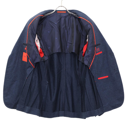 ISAIA イザイア 【美品/国内正規】PR41 06612 03556 コットン 2Bシングル カジュアルスーツ スーツ セットアップ