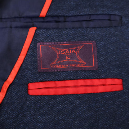 ISAIA イザイア 【美品/国内正規】PR41 06612 03556 コットン 2Bシングル カジュアルスーツ スーツ セットアップ