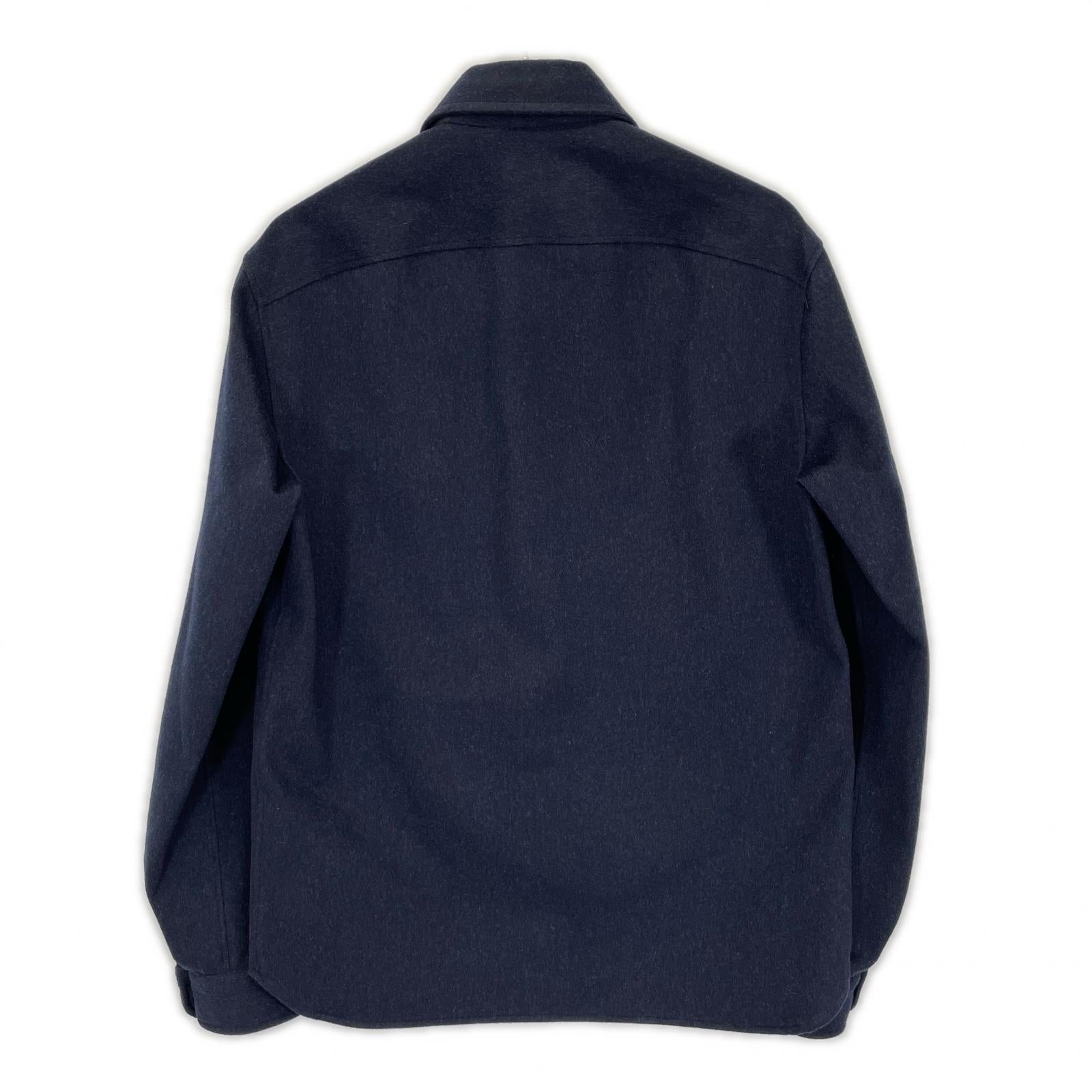 ISAIA イザイア ICONICO ネイビー カシミヤ シャツジャケット ジャケット
