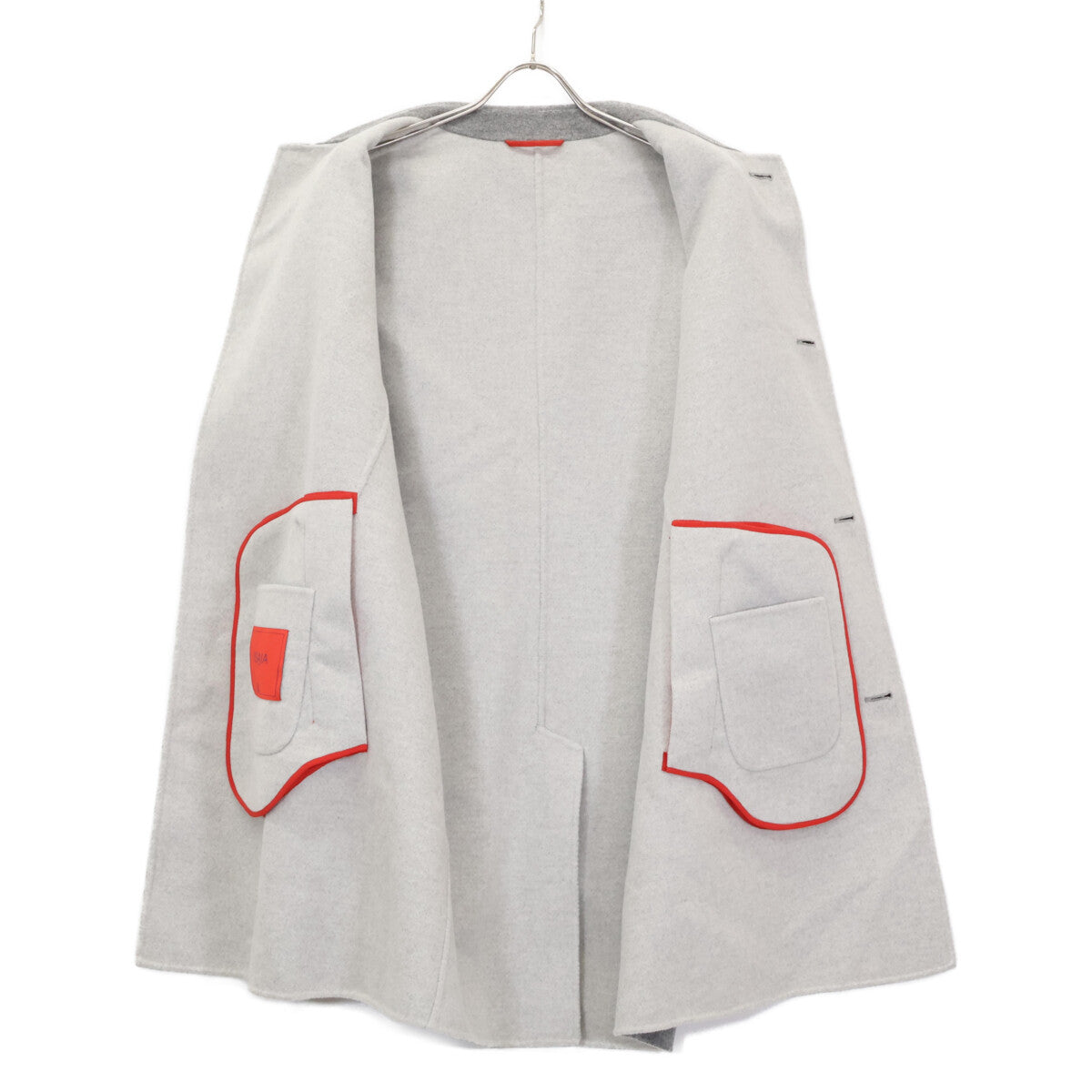 ISAIA イザイア 【美品/国内正規】PP13 00026 00008 カシミヤ100％ ダブルフェイス シングル コート