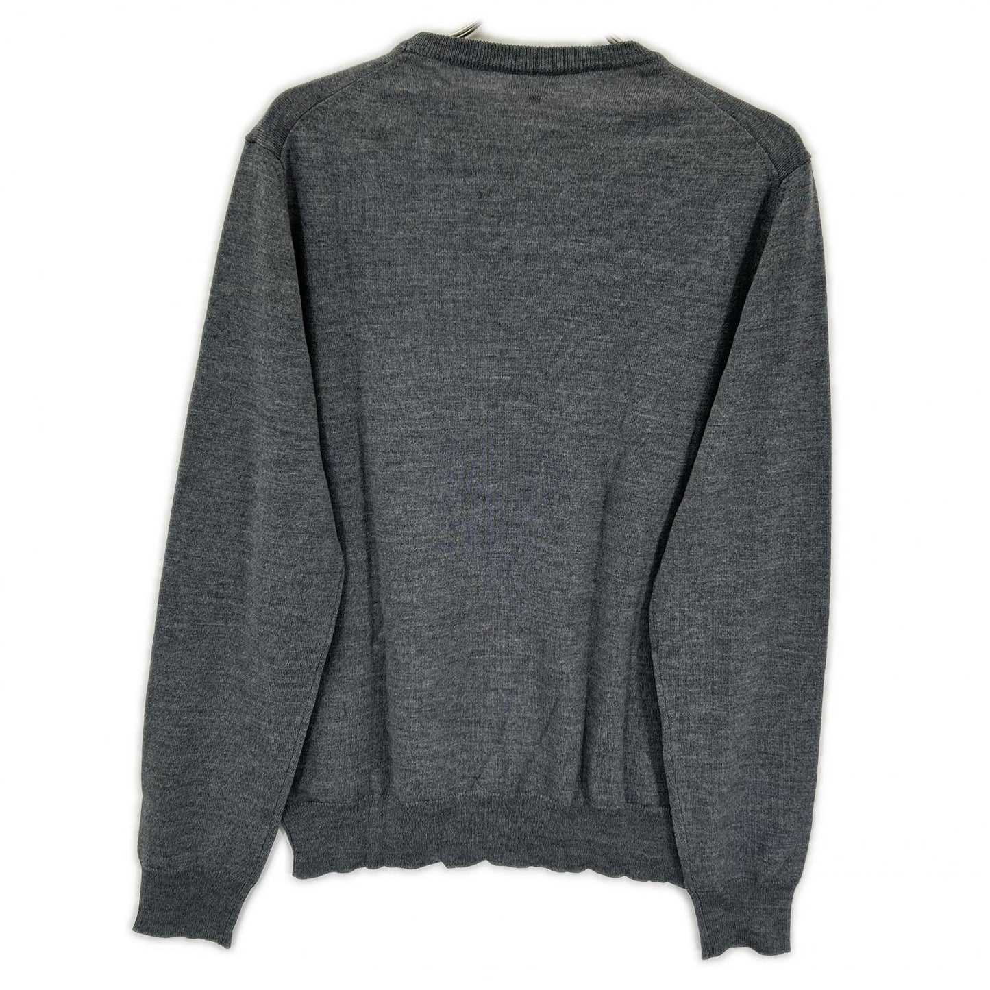 ISAIA イザイア MGKX05 グレー クルーネック ハイゲージ ニット トップス