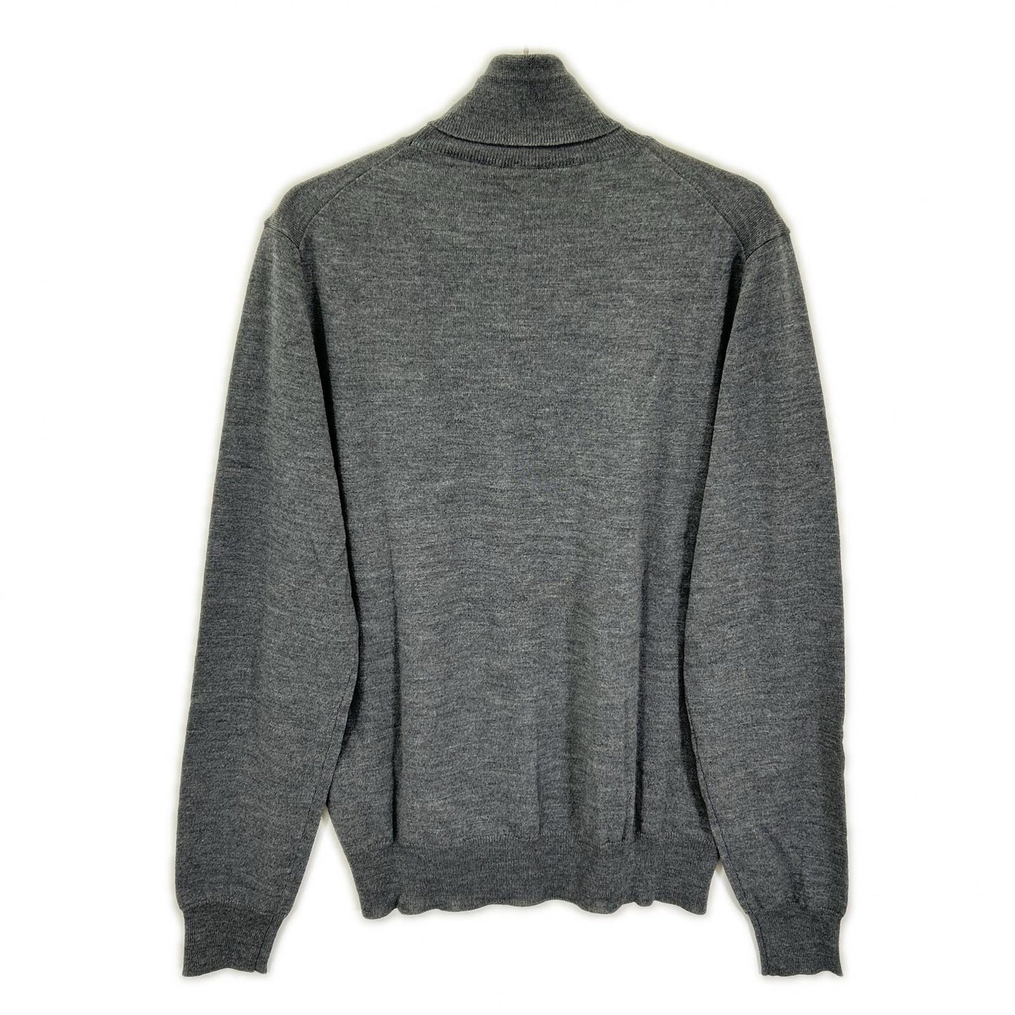ISAIA イザイア MGKX07 グレー ハイネック ハイゲージ ニット トップス