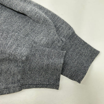 ISAIA イザイア MGKX07 グレー ハイネック ハイゲージ ニット トップス