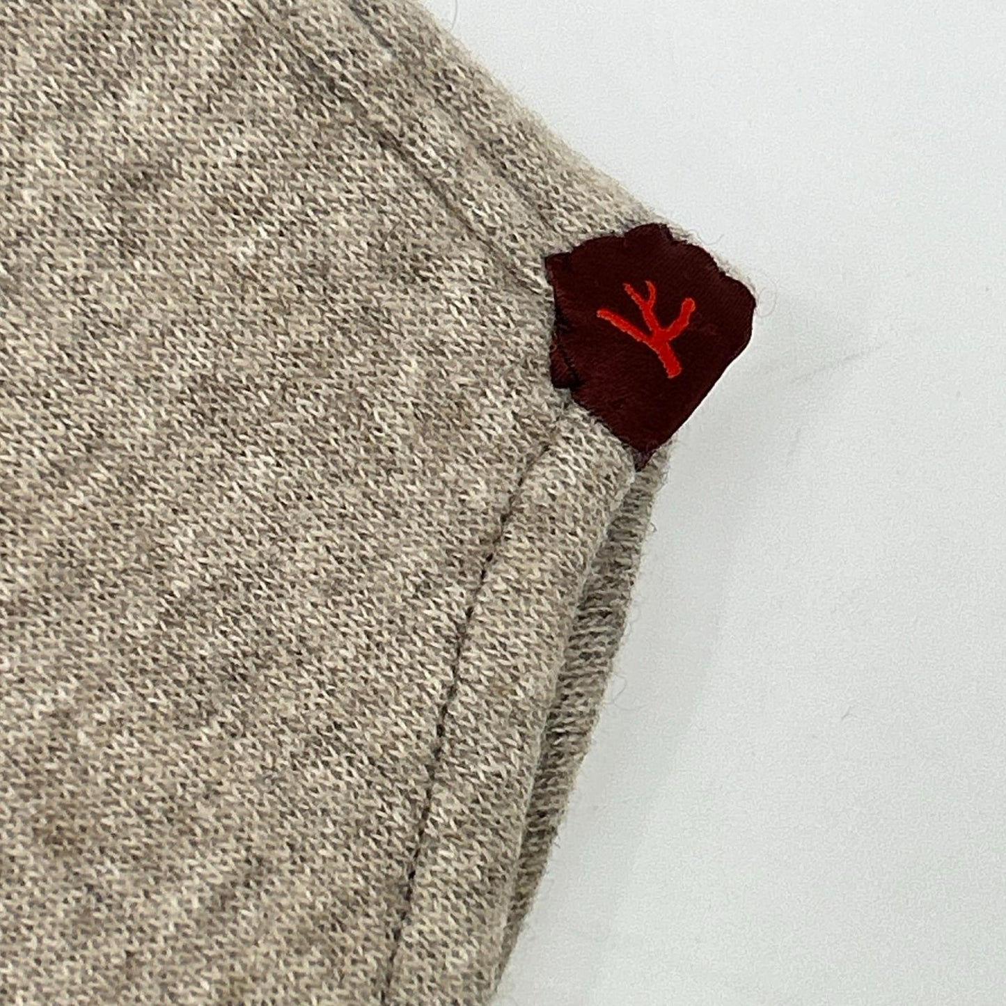 ISAIA イザイア OVERSHIRT KOREA ウールナイロン バンドカラーシャツ トップス