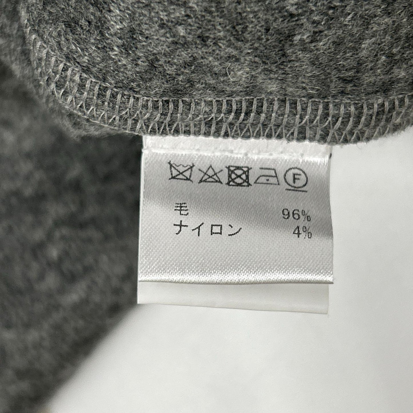 ISAIA イザイア OVERSHIRT KOREA ウールナイロン バンドカラーシャツ トップス