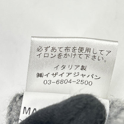 ISAIA イザイア MG7749 グレー ミドルゲージ ハイネックニット トップス