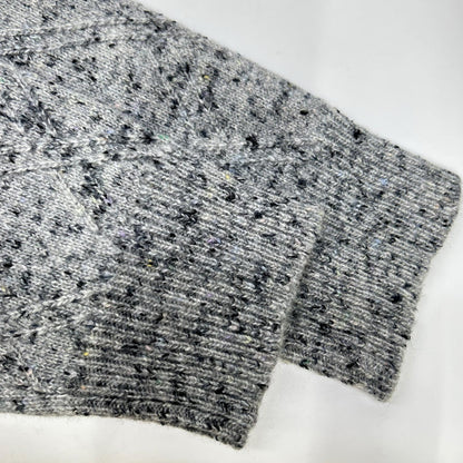 ISAIA イザイア MG7749 グレー ミドルゲージ ハイネックニット トップス