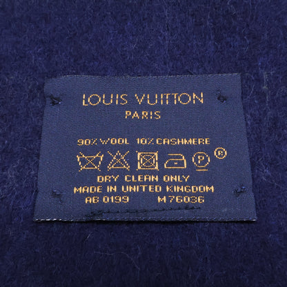 LOUIS VUITTON ルイヴィトン 【美品/国内正規】M76036 エシャルプ・チェックウィズルイ カシミヤ/ウール マフラー