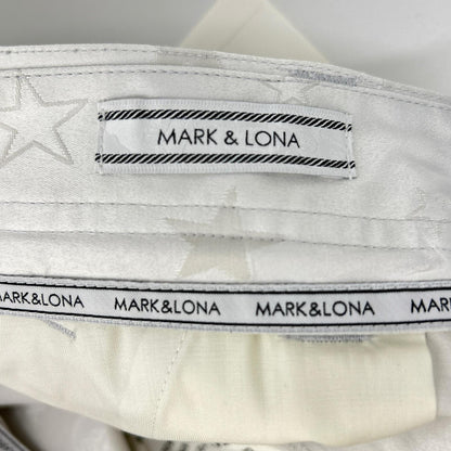 MARK&LONA マークアンドロナ ML-17S-T30 ホワイト スカル スター ロングパンツ ボトムス