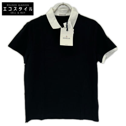 MONCLER モンクレール MAGLIA POLO ブラック ポロシャツ トップス