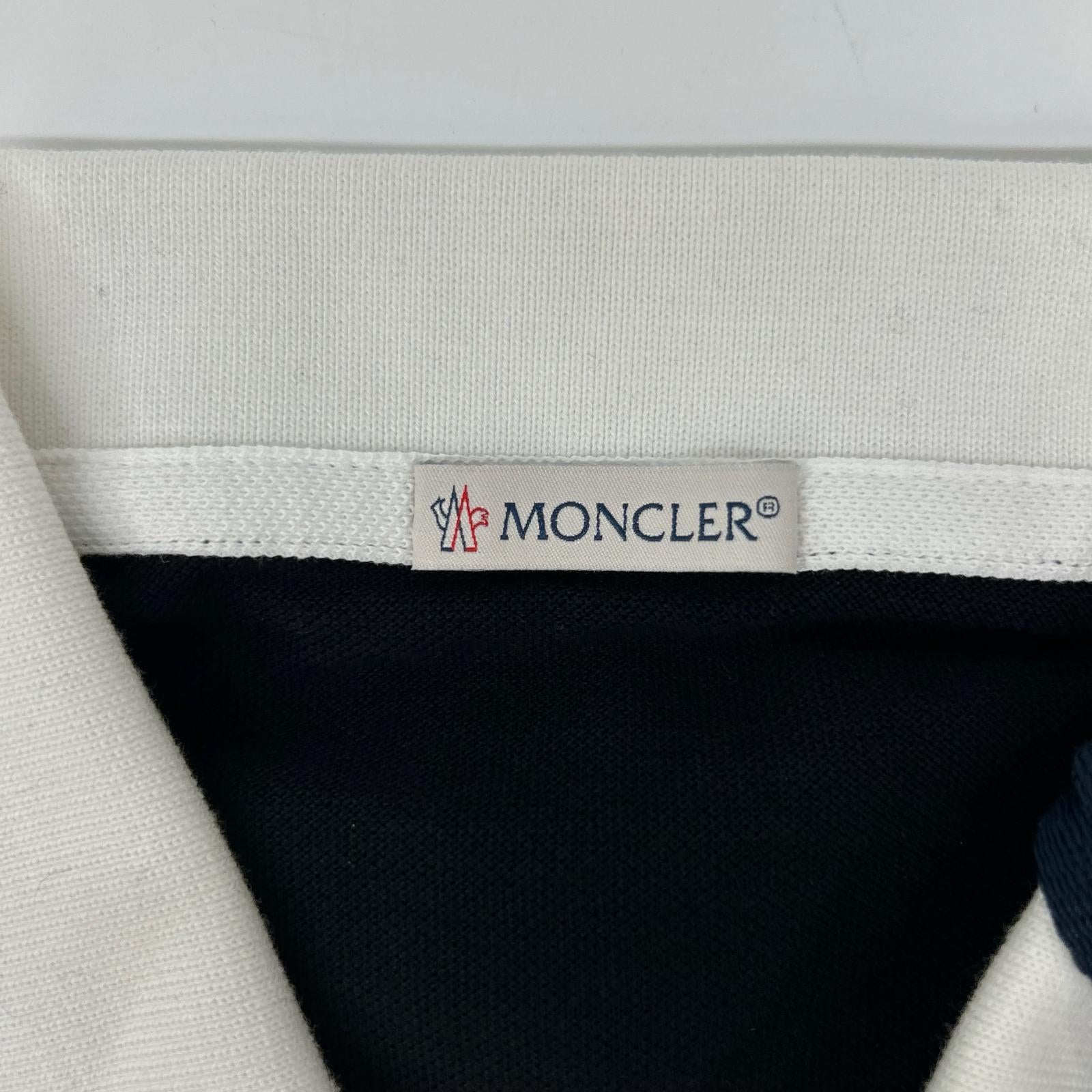 MONCLER モンクレール MAGLIA POLO ブラック ポロシャツ トップス