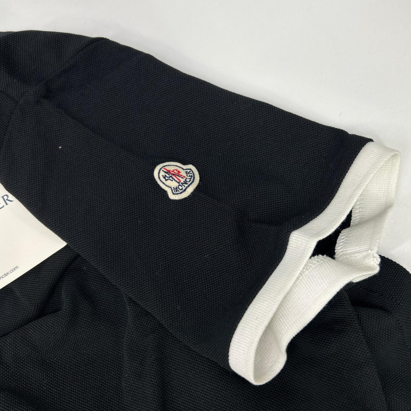 MONCLER モンクレール MAGLIA POLO ブラック ポロシャツ トップス