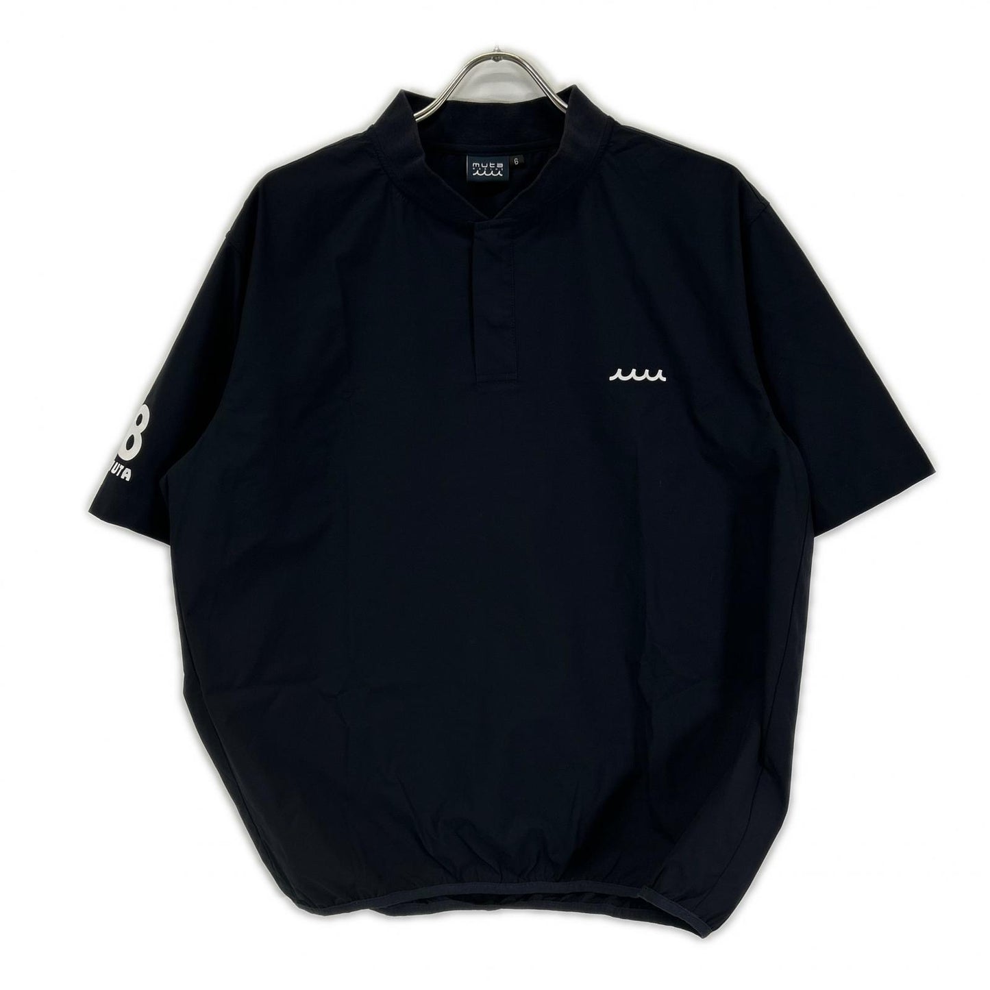 MUTA MARINE ムータマリーン YMMG-230708 ネイビー バックプリント プルオーバーシャツ トップス
