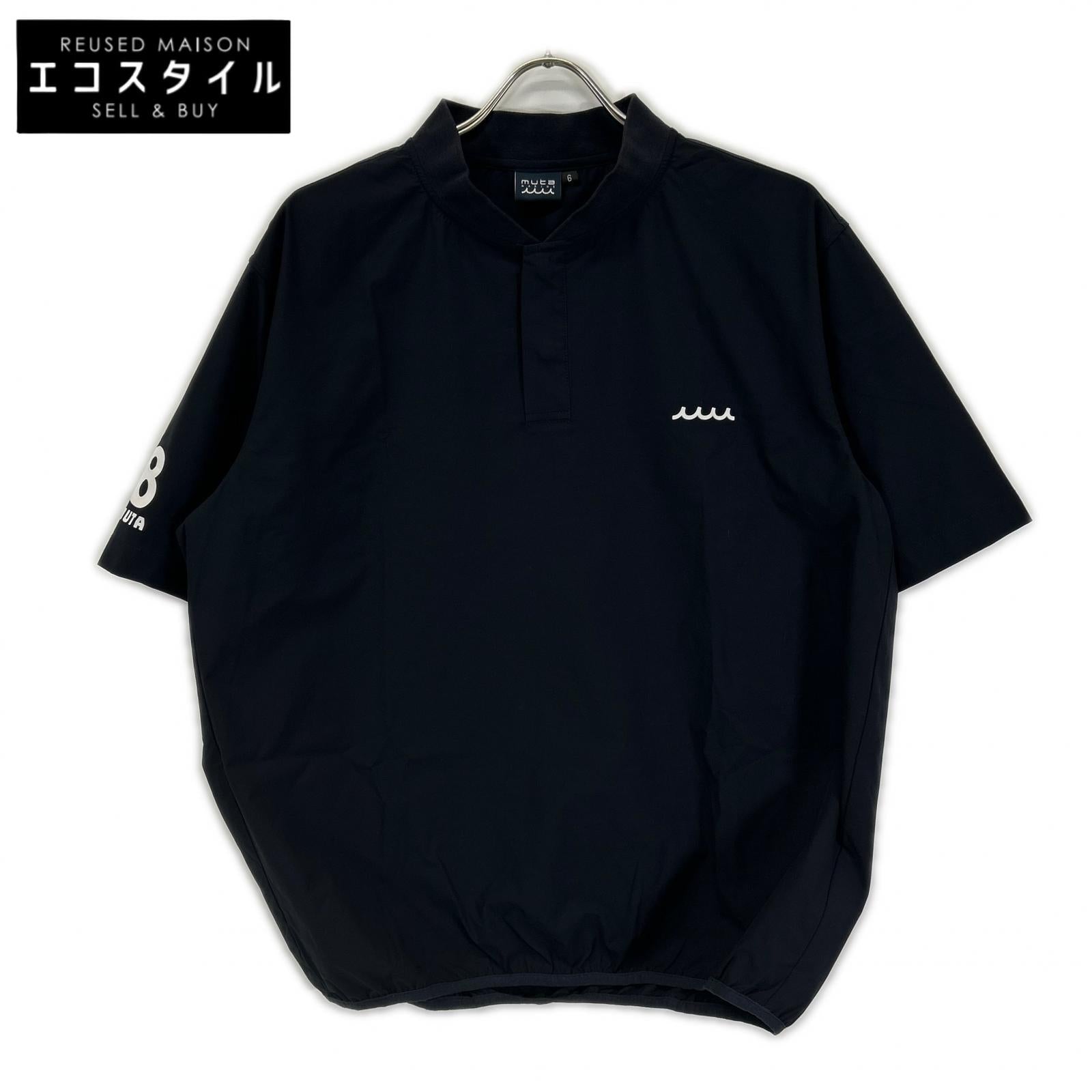 MUTA MARINE ムータマリーン YMMG-230708 ネイビー バックプリント プルオーバーシャツ トップス