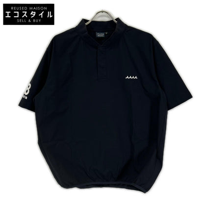 MUTA MARINE ムータマリーン YMMG-230708 ネイビー バックプリント プルオーバーシャツ トップス