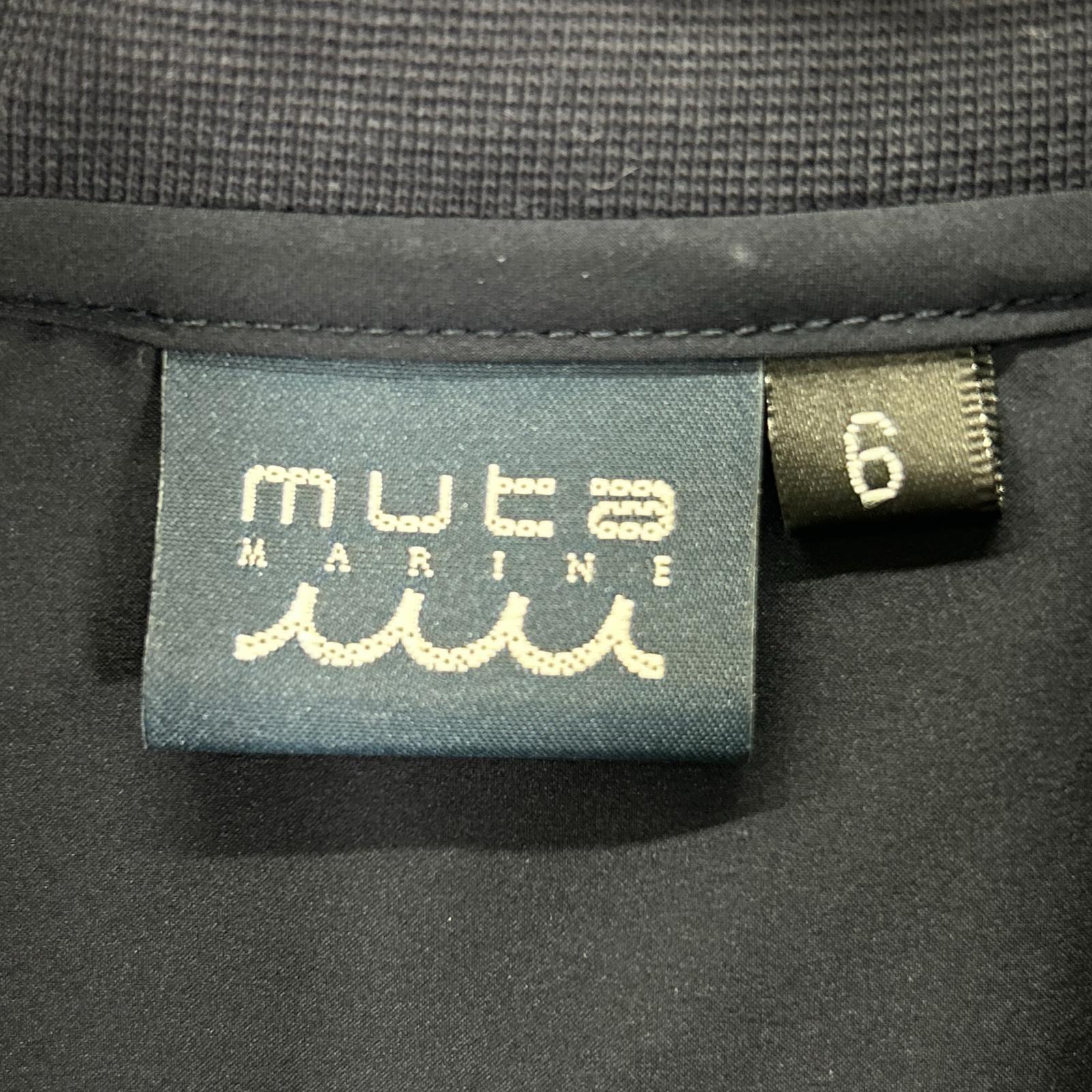 MUTA MARINE ムータマリーン YMMG-230708 ネイビー バックプリント プルオーバーシャツ トップス