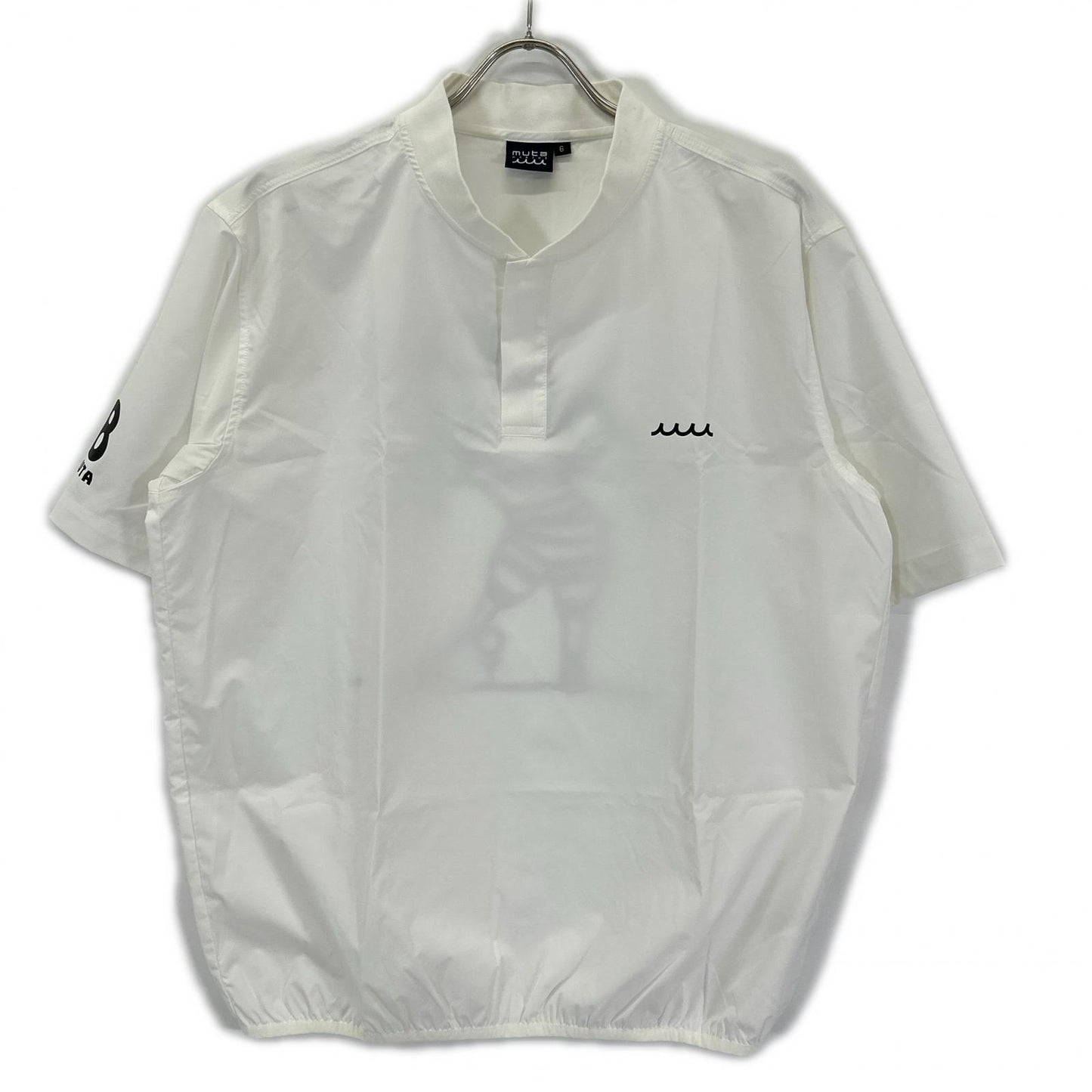 MUTA MARINE ムータマリーン YMMG-230708 ホワイト バックプリント プルオーバーシャツ トップス