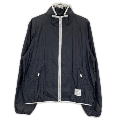 THOM BROWNE トムブラウン MJT319A-06859415 ブラック リップストップ トラックジャケット トップス