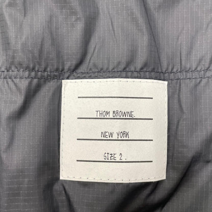 THOM BROWNE トムブラウン MJT319A-06859415 ブラック リップストップ トラックジャケット トップス