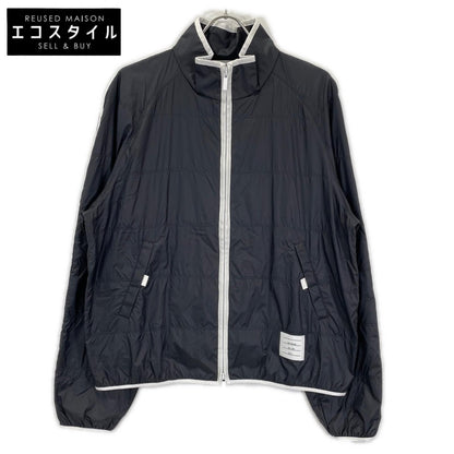 THOM BROWNE トムブラウン MJT319A-06859415 ブラック リップストップ トラックジャケット トップス