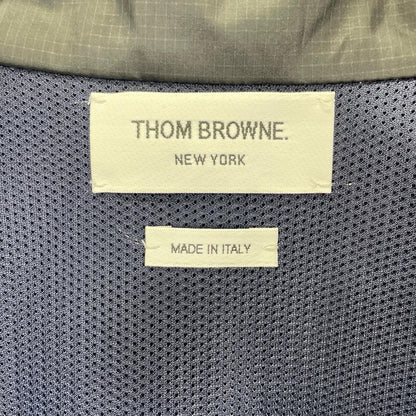 THOM BROWNE トムブラウン MJT319A-06859415 ブラック リップストップ トラックジャケット トップス