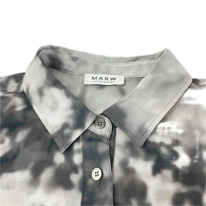 UNITED ARROWS ユナイテッドアローズ 【MARW】9111-699-0008 マーブルプリントシアーシャツ トップス