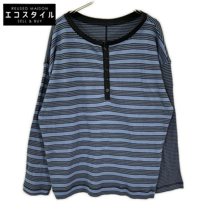 Ameri アメリ RM261-2242AV ×ミラー ボーダー 2WAY ワッフルトップ トップス