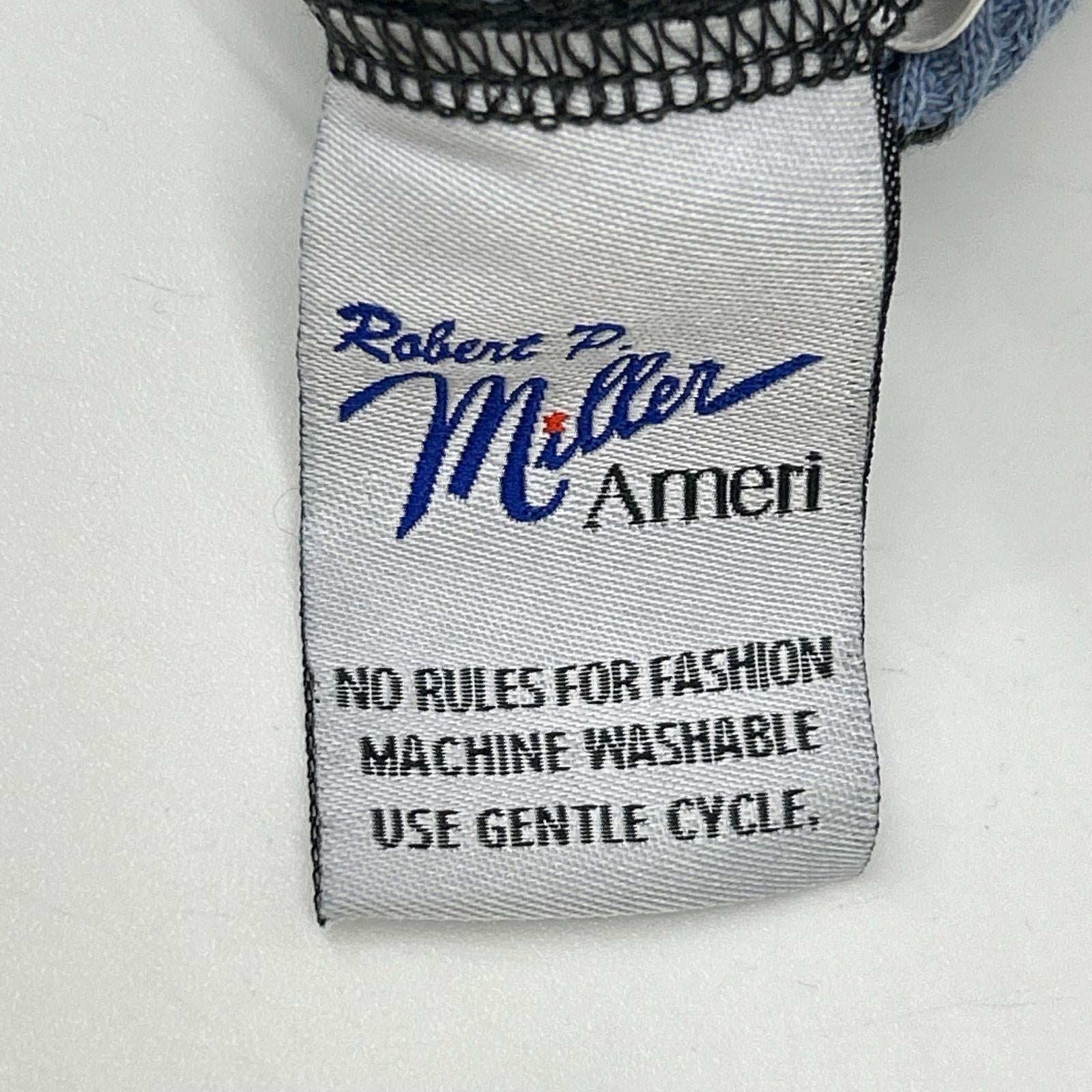 Ameri アメリ RM261-2242AV ×ミラー ボーダー 2WAY ワッフルトップ トップス