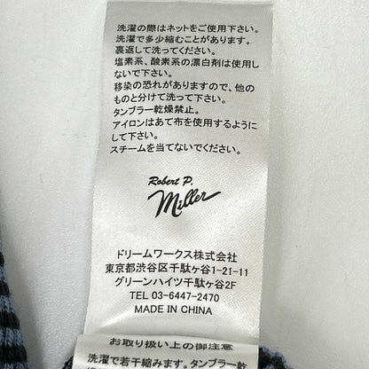 Ameri アメリ RM261-2242AV ×ミラー ボーダー 2WAY ワッフルトップ トップス