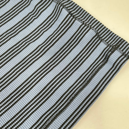 Ameri アメリ RM261-2242AV ×ミラー ボーダー 2WAY ワッフルトップ トップス
