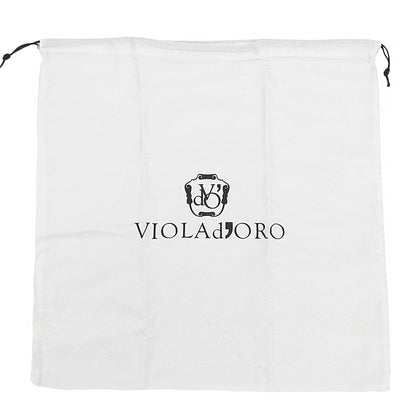 VIOLAd'ORO ヴィオラドーロ 新品同様 コンパクト見せ ボディー バッグ ボディバッグ レディース ブラウン V-2117 ボディバッグ