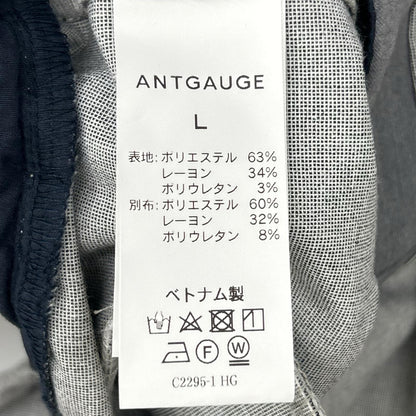 antgauge アントゲージ C2295 グレー スリム イージーパンツ ボトムス