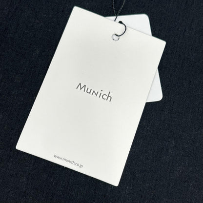 MUNICH ミューニック MN251N63 ブラック ヴィンテージボイルプルオーバーワンピース ワンピース
