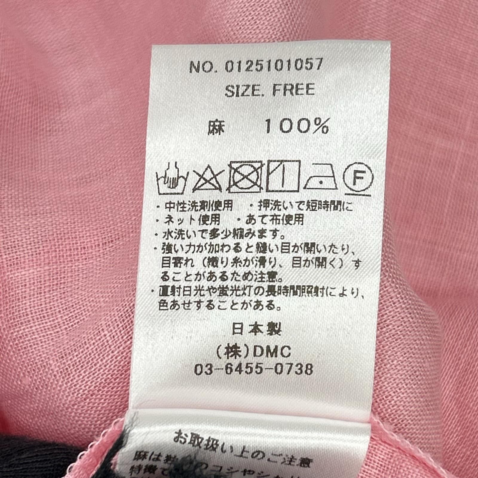 MICA & DEAL マイカアンドディール 0125101057 ピンク リネンシャツ トップス