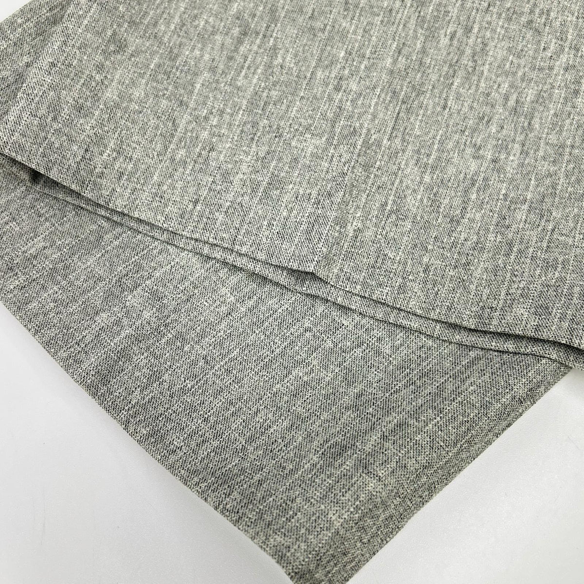 MICA & DEAL Mica & Deal 0125403308 Gray Worsted-Wool Pleated Pants Bottoms