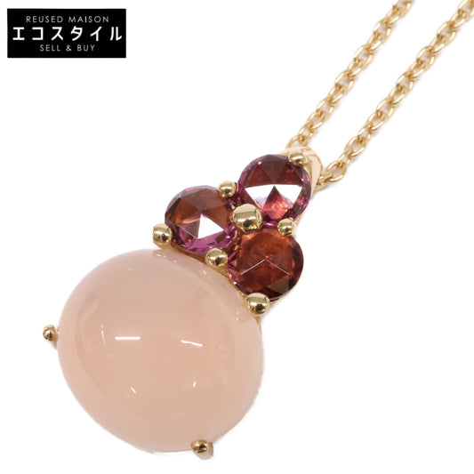 Pomellato Pomellato 18K Luna Rose Quartz x Amethyst Necklace