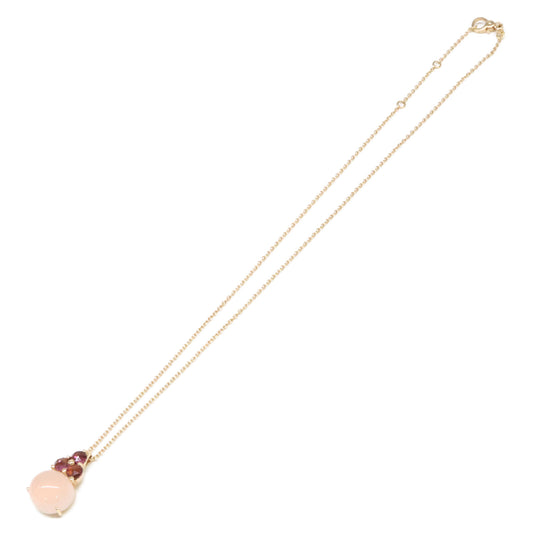 Pomellato Pomellato 18K Luna Rose Quartz x Amethyst Necklace