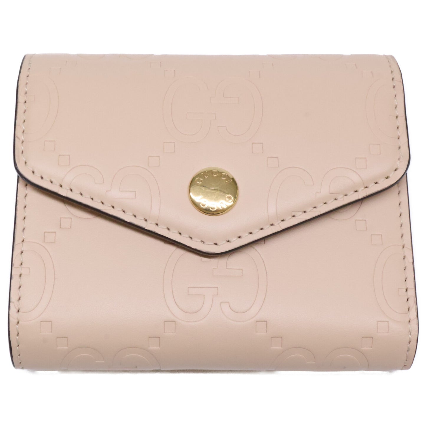 GUCCI グッチ 【新品同様】772793 AAC1Q 5701 GGパターン ミディアムウォレット 三つ折り財布（小銭入れあり）
