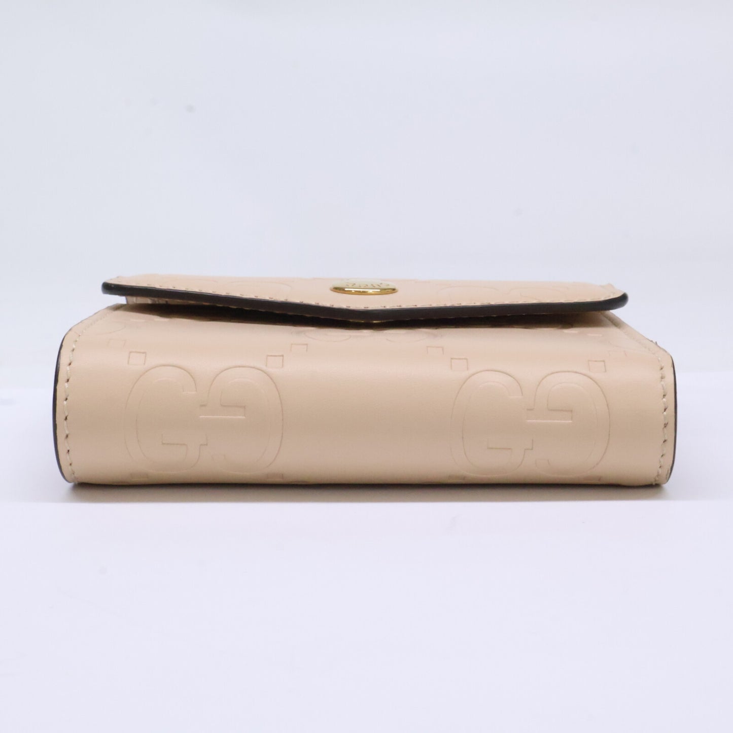 GUCCI グッチ 【新品同様】772793 AAC1Q 5701 GGパターン ミディアムウォレット 三つ折り財布（小銭入れあり）