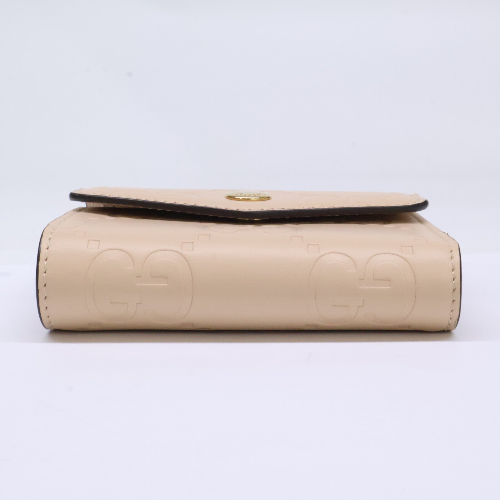 GUCCI グッチ 【新品同様】772793 AAC1Q 5701 GGパターン ミディアムウォレット 三つ折り財布（小銭入れあり）