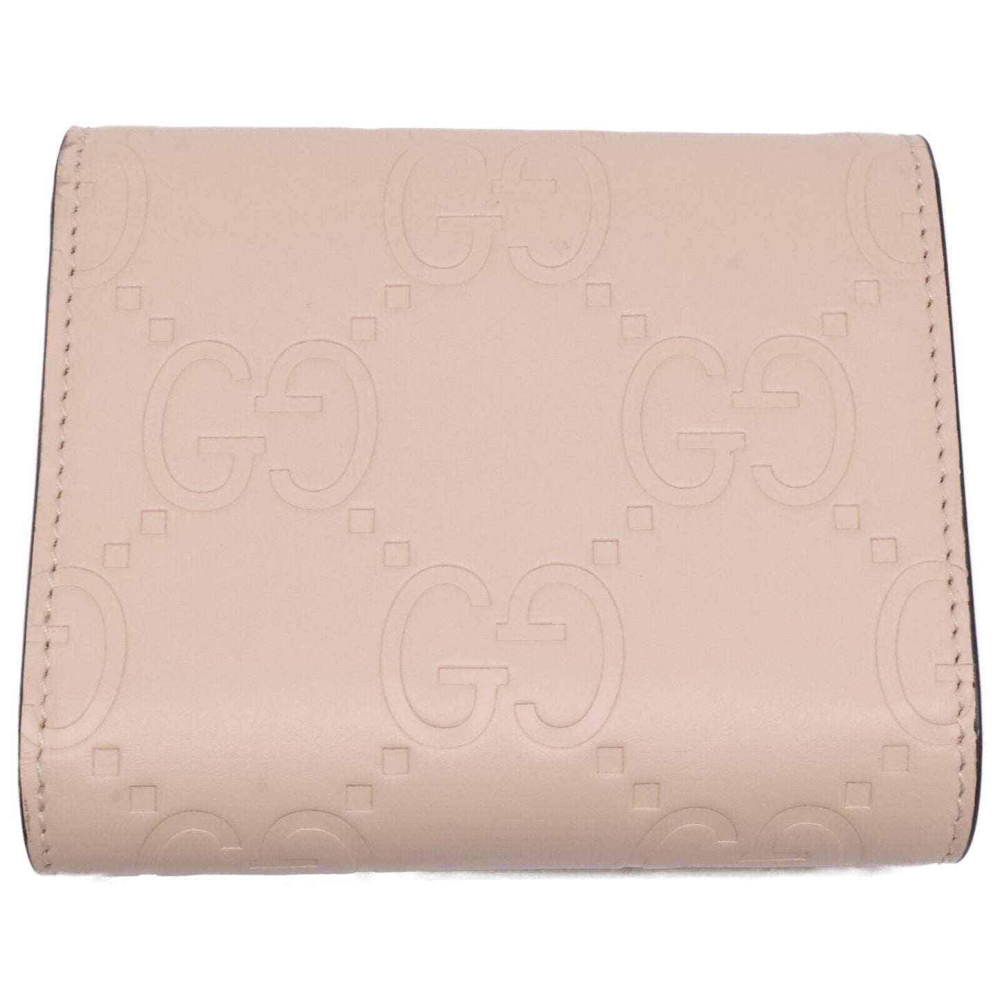 GUCCI グッチ 【新品同様】772793 AAC1Q 5701 GGパターン ミディアムウォレット 三つ折り財布（小銭入れあり）