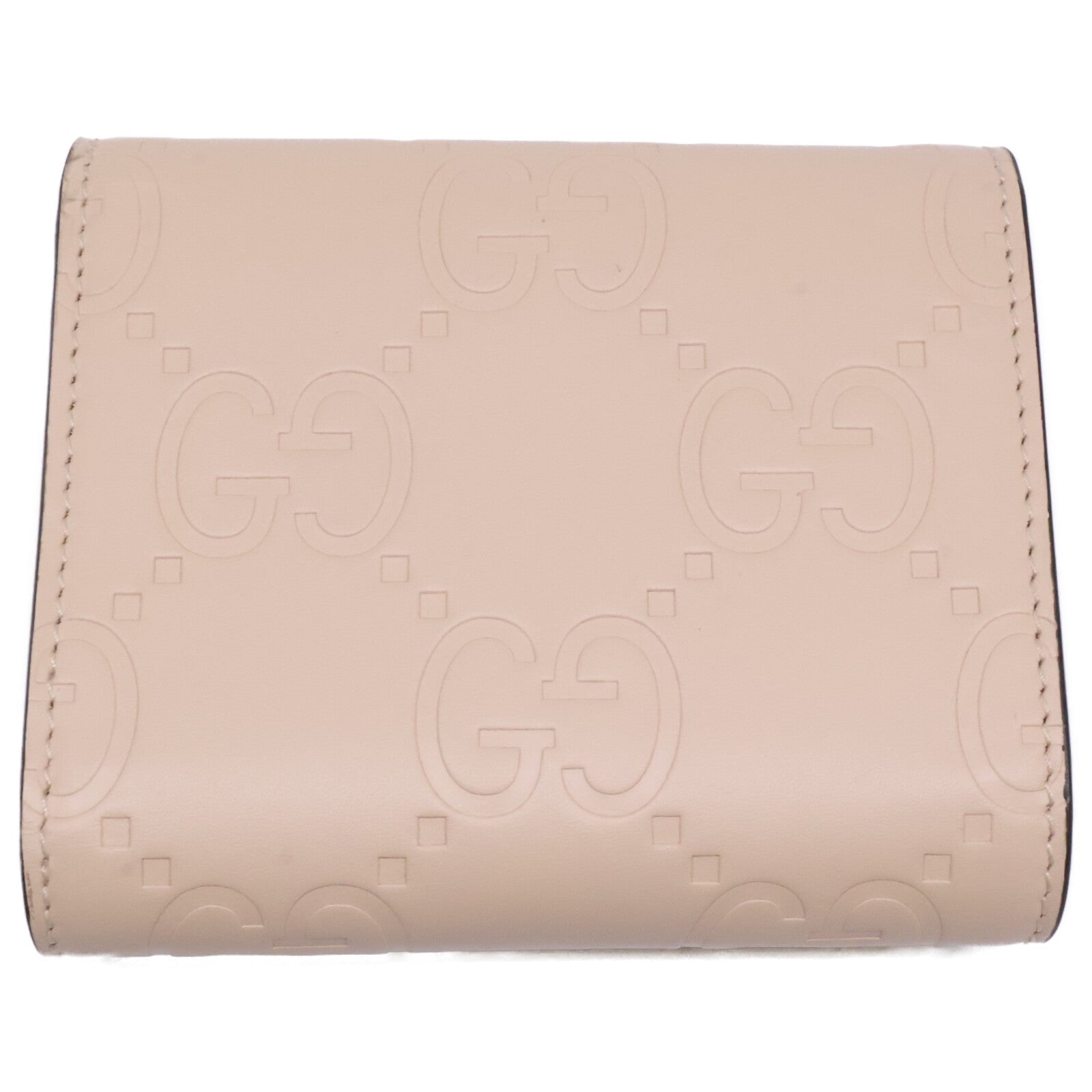 GUCCI グッチ 【新品同様】772793 AAC1Q 5701 GGパターン ミディアムウォレット 三つ折り財布（小銭入れあり）