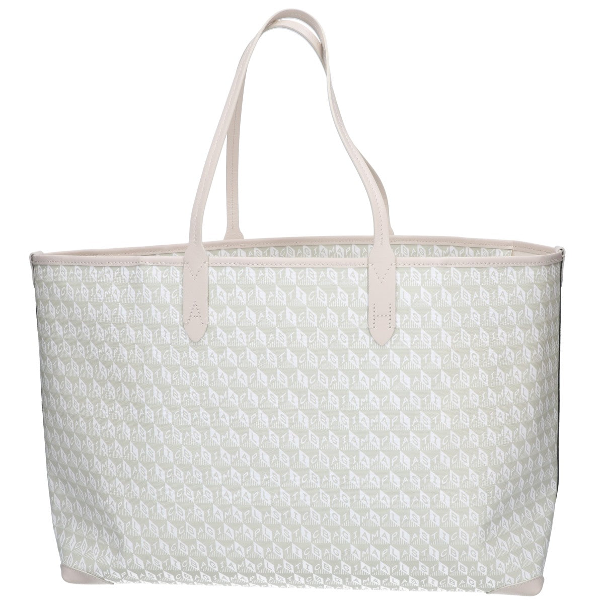 Anya Hindmarch アニヤ ハインドマーチ 新品同様 I AM A Plastic Bag モチーフ・ジップ・トート トートバッグ