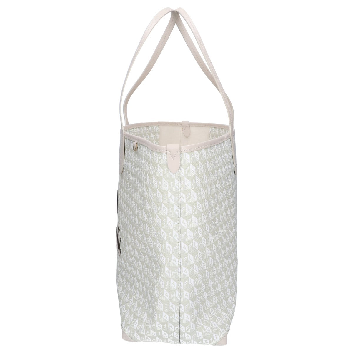Anya Hindmarch アニヤ ハインドマーチ 新品同様 I AM A Plastic Bag モチーフ・ジップ・トート トートバッグ
