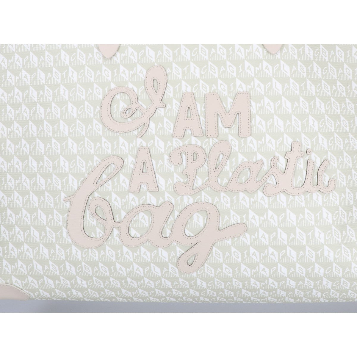 Anya Hindmarch アニヤ ハインドマーチ 新品同様 I AM A Plastic Bag モチーフ・ジップ・トート トートバッグ