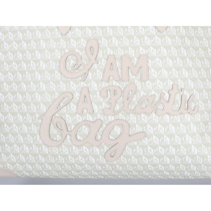Anya Hindmarch アニヤ ハインドマーチ 新品同様 I AM A Plastic Bag モチーフ・ジップ・トート トートバッグ