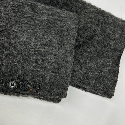 Neil Barrett BCA107J－1242 Gray × black Chesterfield coat coat