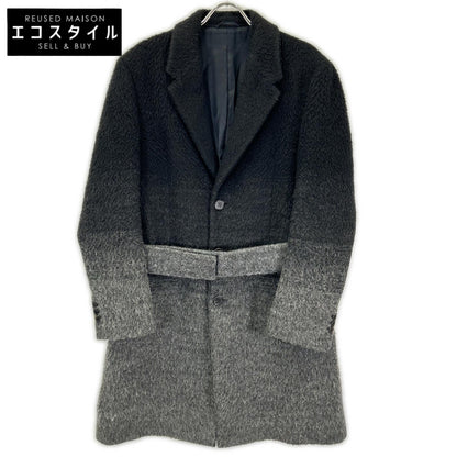 Neil Barrett BCA107J－1242 Gray × black Chesterfield coat coat