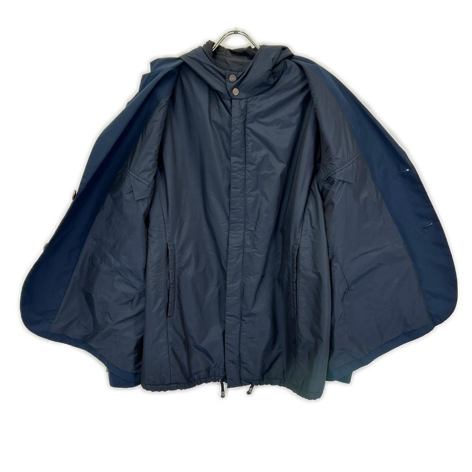 SalvatoreFerragamo サルバトーレフェラガモ ブルー　レイヤードジャケット ジャケット