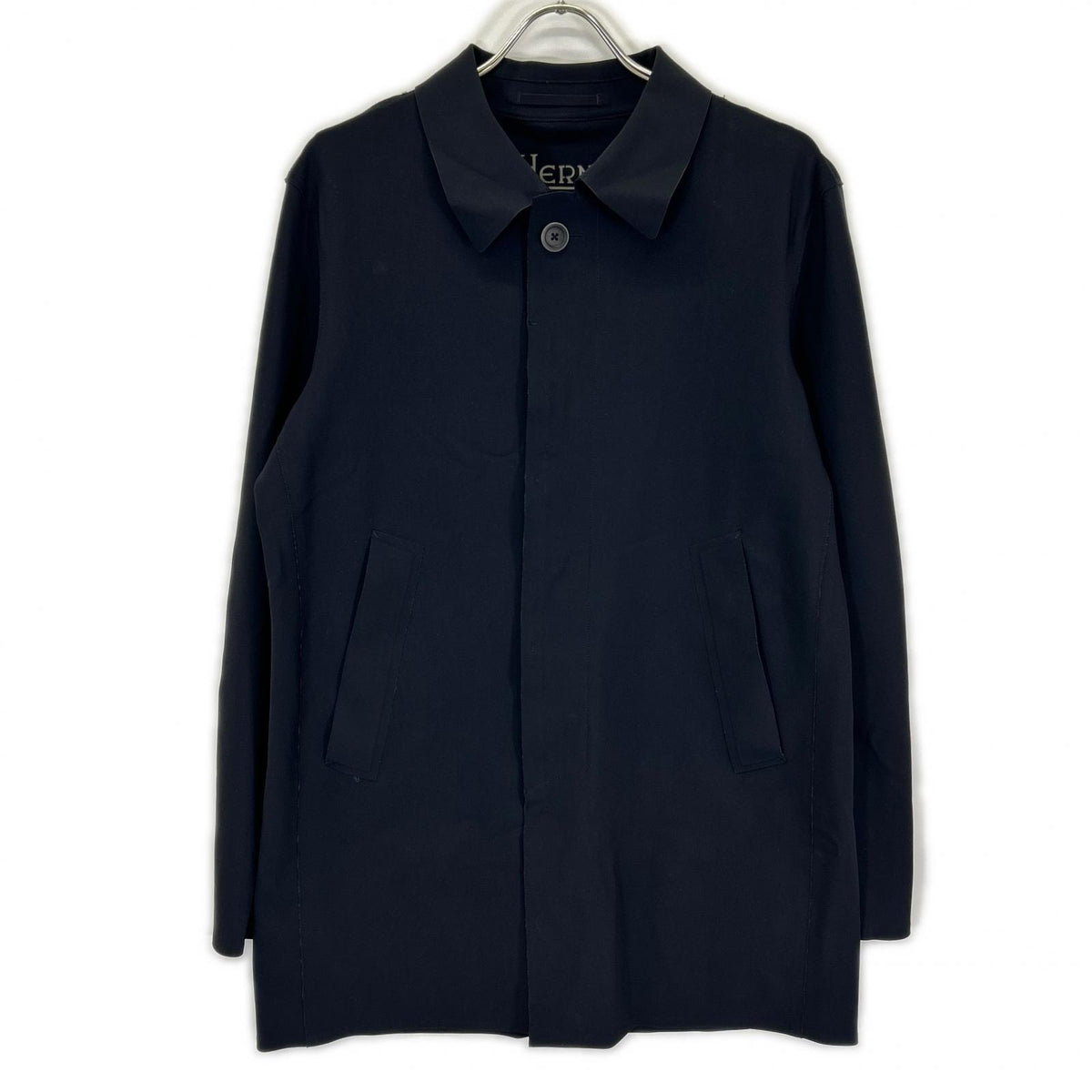 HERNO Stand-collar water-repellent coat coat